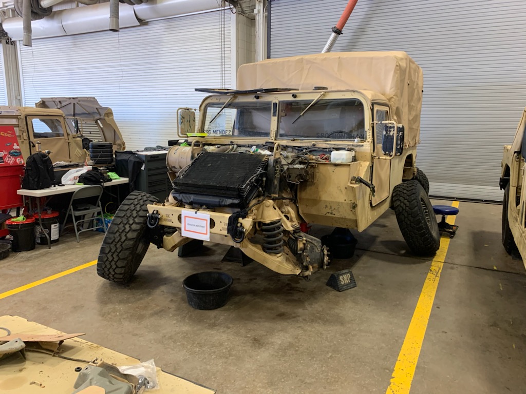 MDRS Maintenance HMMWV
